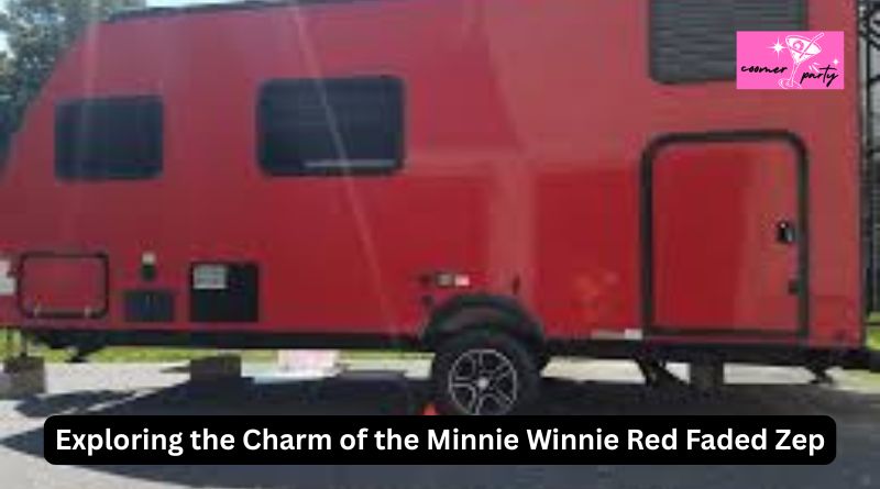 M⁠innie‍ Winnie Red Faded Zep