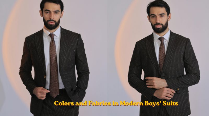 Colors and Fabrics in Modern Boys’ Suits